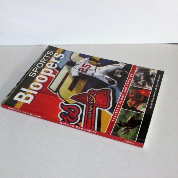 Vintage Sports Bloopers All-Star Flubs and Fumbles Used Book Great Gift - Picture 3 of 7